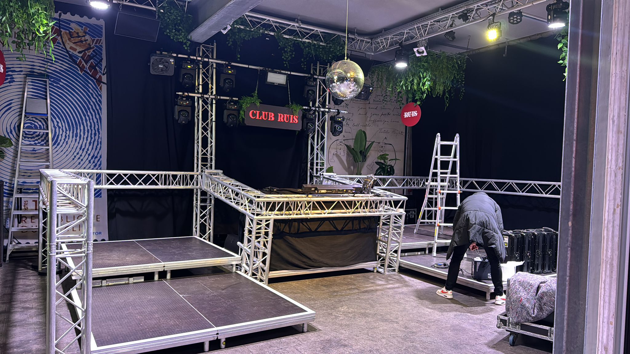 Club Ruis Alkmaar installatie